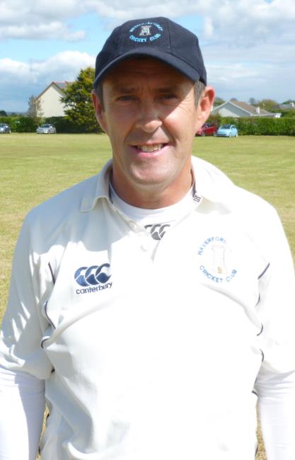 Nigel Morgan - runs and a wicket for Haverfordwest 2nds skipper